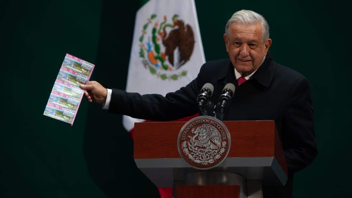 El presidente en la conferencia de prensa
