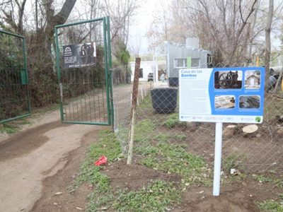 La Casa de las Bombas se transformó en un centro cultural de la ciudad de Neuquén