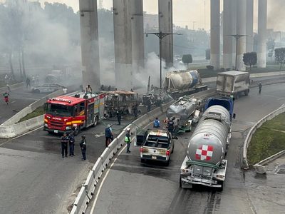Sube a 20 el número de personas muertas por la explosión de pipa de gas en Iztapalapa