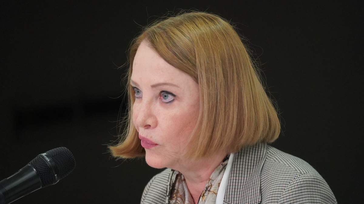 La presidenta de la Mesa Directiva del Senado, Laura Itzel Castillo