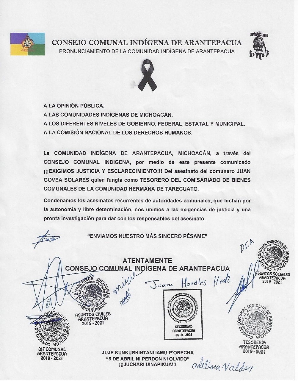 comunicado