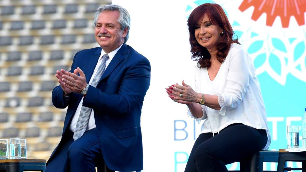 Cierre de campaña para el Frente de Todos. Fuente: (Twitter)