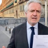 Creel entrega carta a AMLO para pedirle diálogo; "es una convocatoria de buena fe"