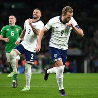 Harry Kane desata una goleada de 5-0 de Inglaterra ante Irlanda y el ascenso a la Liga de Naciones