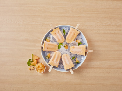 Helados de melón: no gastes en comprarlos, preparalos así de ricos en casa, naturales y sin azúcar