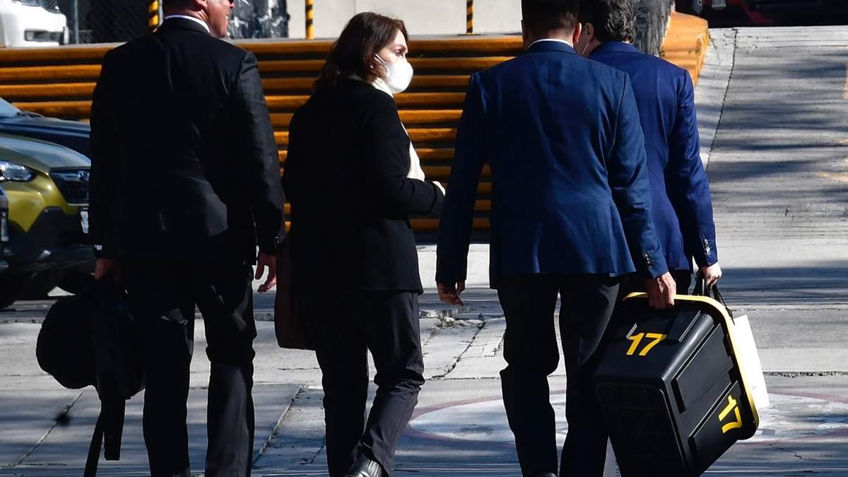 Gilda Margarita Austin, Emilio Lozoya y sus abogados en el Reclusorio Norte en 2021