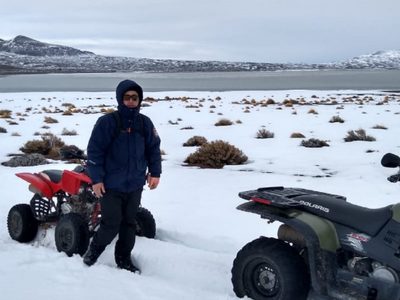 Intensa búsqueda de un poblador de Laguna Blanca que se encuentra desaparecido
