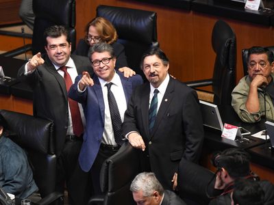 Ricardo Monreal respalda a Pedro Haces tras la captura de “El Limones”