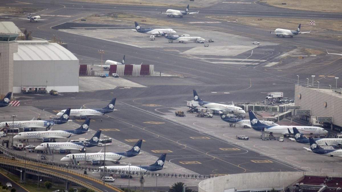 El Aeropuerto Internacional de la CDMX, saturado