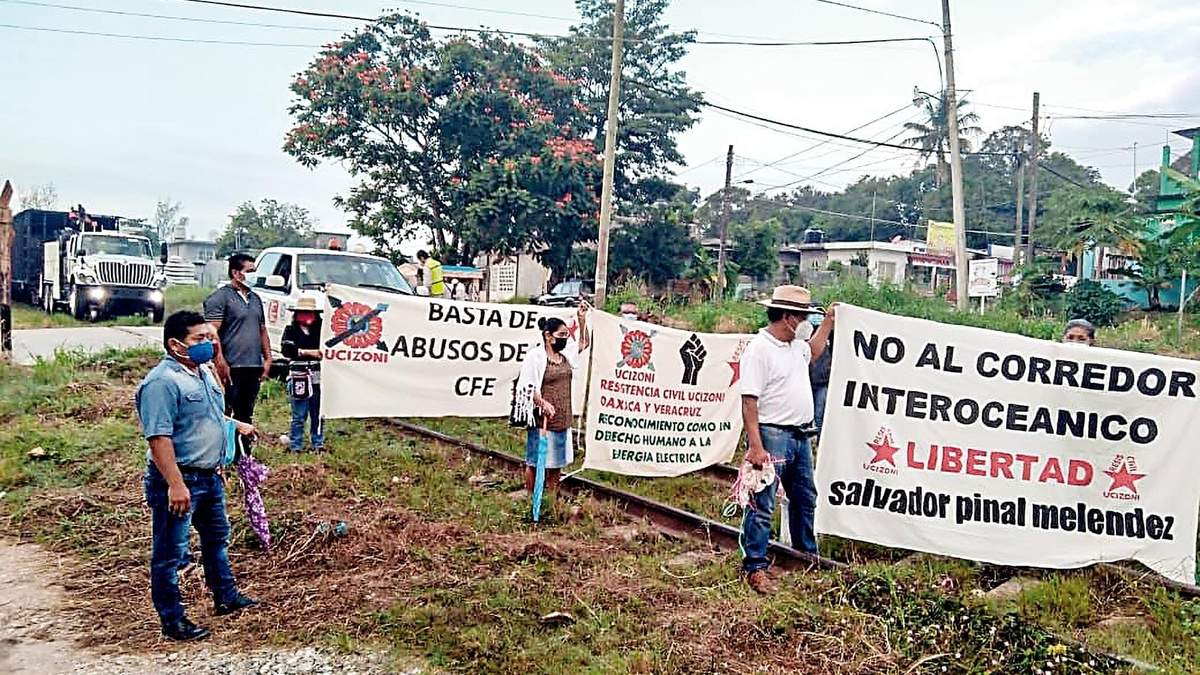 Protestas contra el Corredor Interoceánico