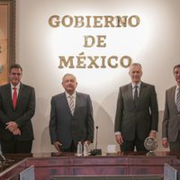 AMLO habla de nutrición y etiquetado con el director ejecutivo de Coca-Cola