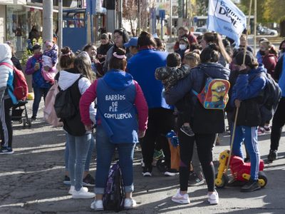 Barrios de Pie levantó la protesta en el centro pero advirtieron que volverán