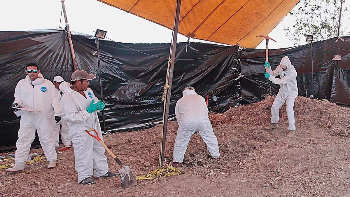 Fosas clandestinas. Desaparición de pruebas