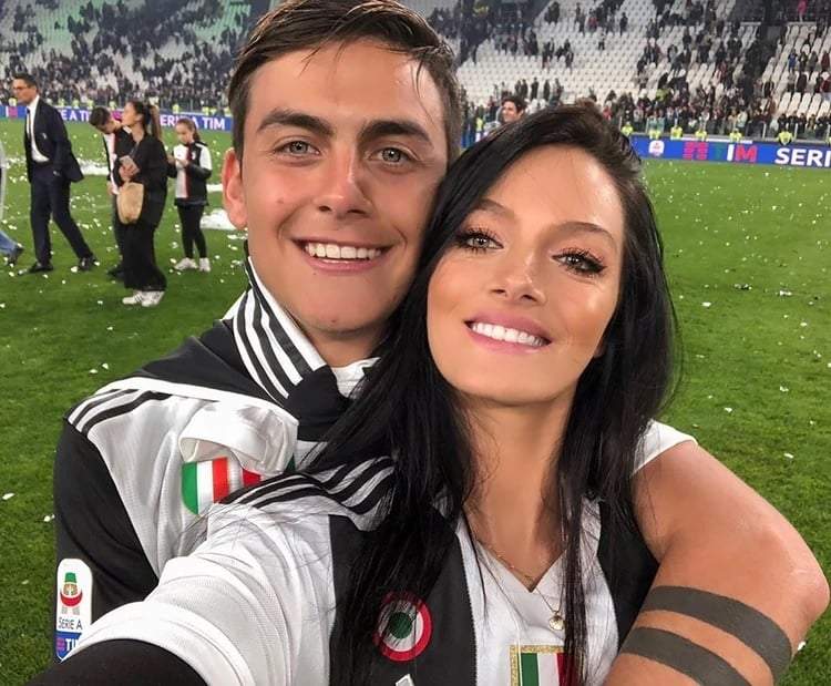 Oriana Sabatini y Paulo Dybala. Fuente: (Instagram)
