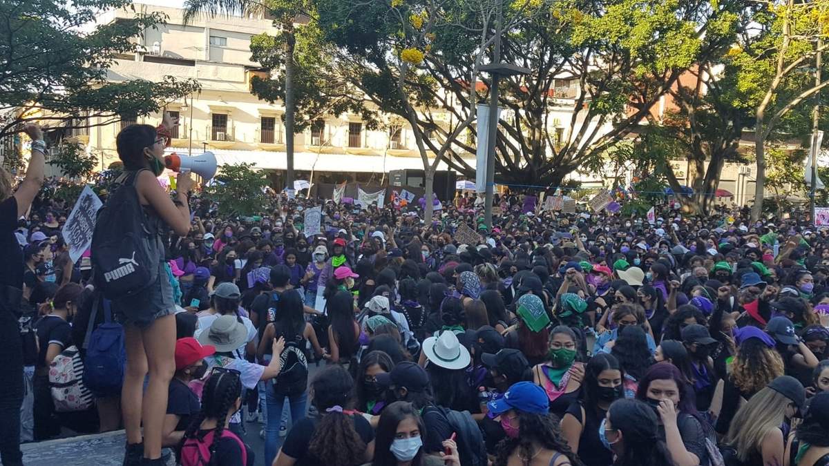 Una de las manifestaciones que se realizó en Morelos