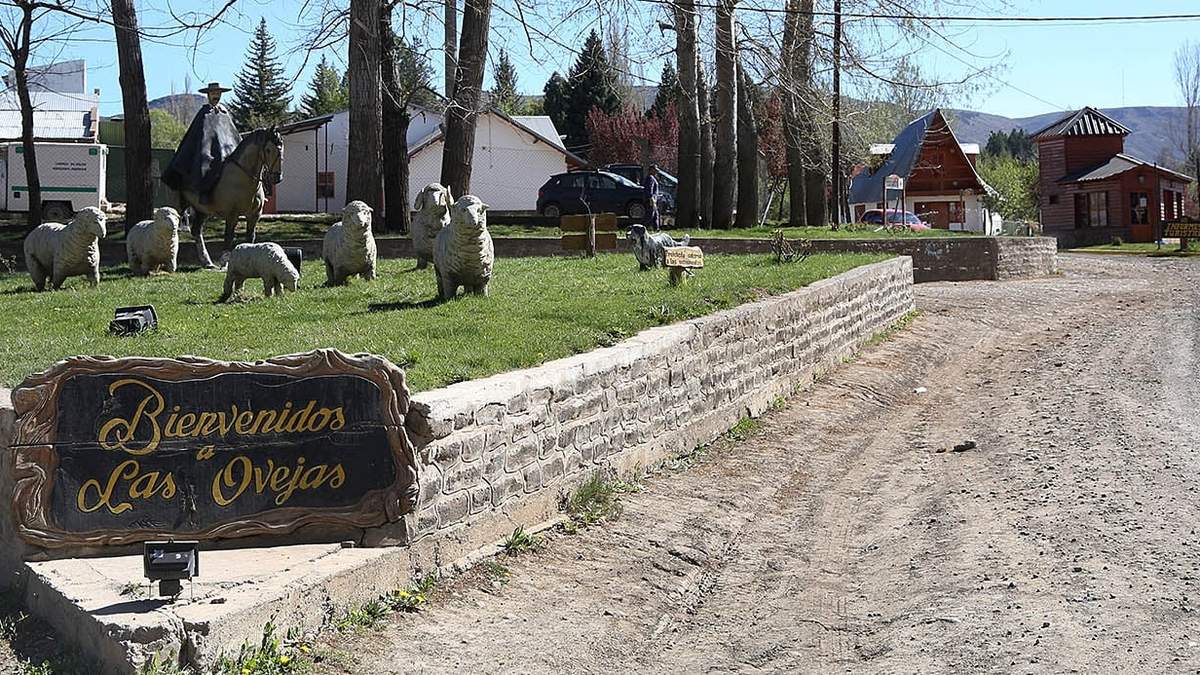 Localidad Las Ovejas, Neuquén. Fuente: (Twitter)