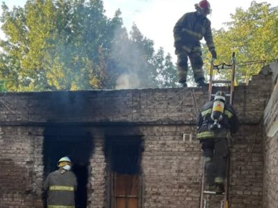 Sospechan que el incendio de calle Libertad fue intencional y confirman dos detenidos en la causa