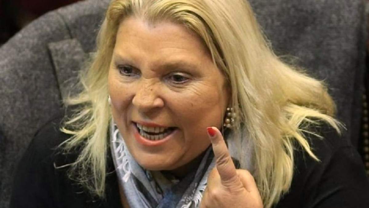 Elisa Carrió, titular de la Coalición Cívica. Fuente: (Twitter)