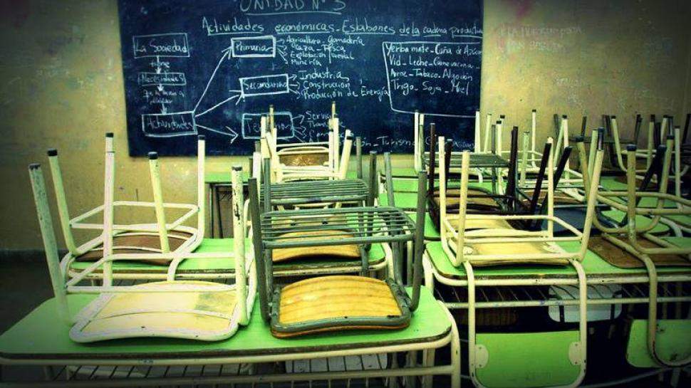 Sin clases en Neuquén Fuente:(Twitter)