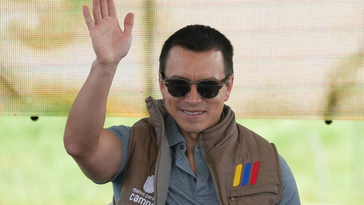 El presidente de Ecuador, Daniel Noboa
