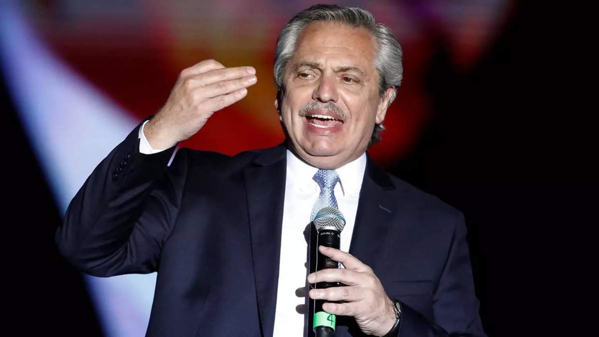Presidente Alberto Fernández. Fuente: (Twitter)