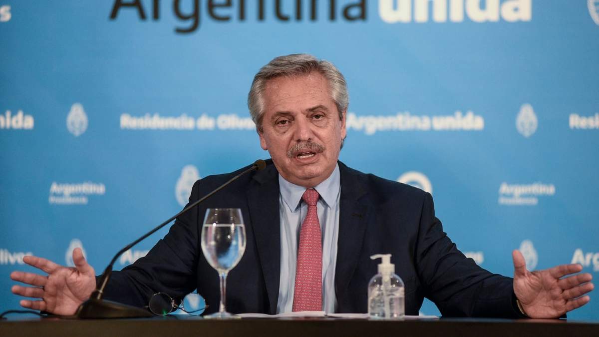 Presidente Alberto Fernández. Fuente: (Twitter)