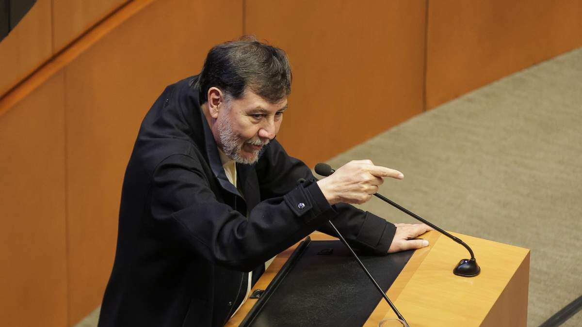 El senador Gerardo Fernández Noroña