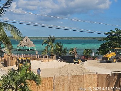 “Remodelación” en casa de descanso militar deja nuevas afectaciones en Bacalar