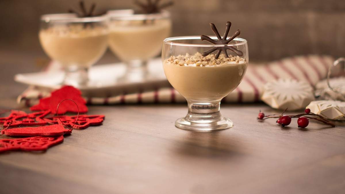 Mousse de turrón. Fuente: (Instagram)
