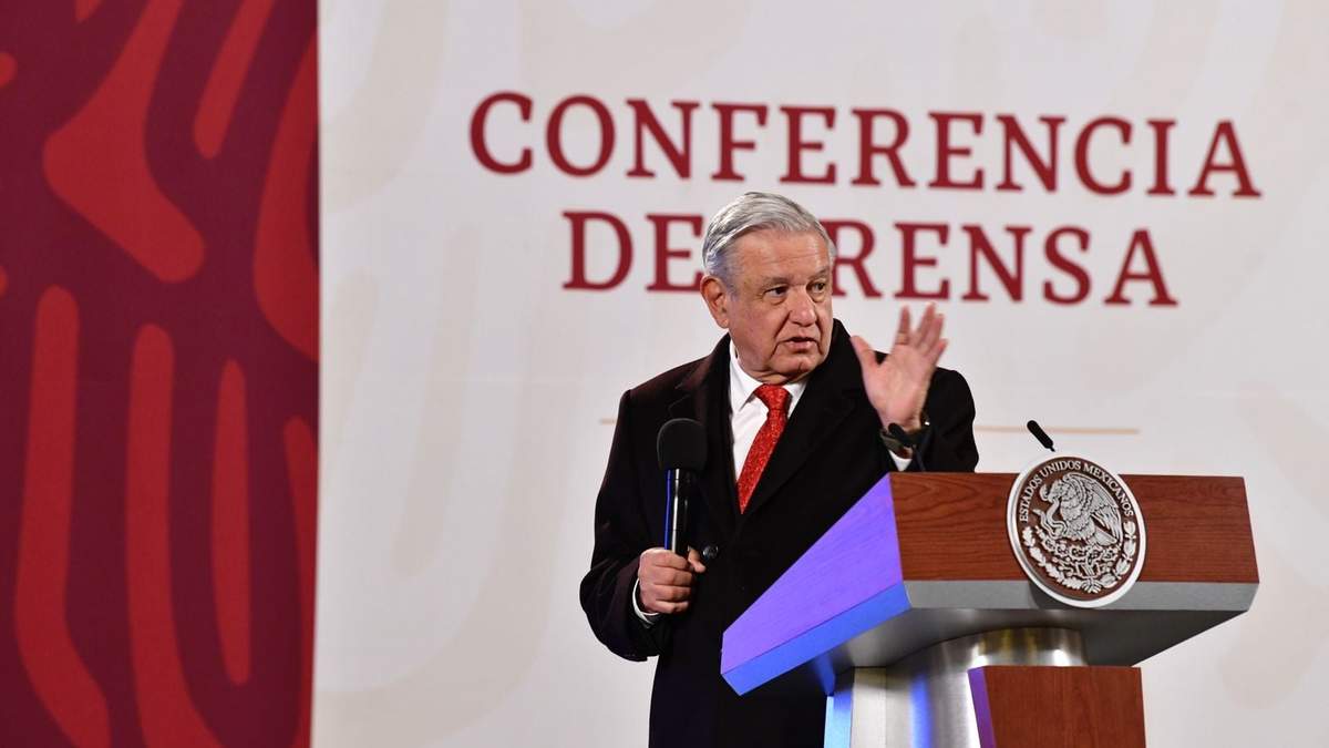 El presidente López Obrador