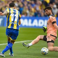 Con gol de Di María, Rosario empató con Godoy Cruz