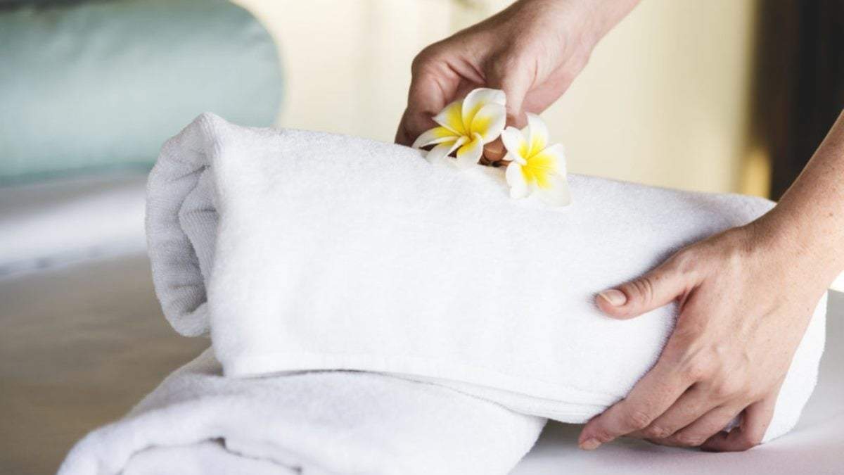 Higiene de ropa de cama y vajilla en hoteles. Fuente: (Instagram)