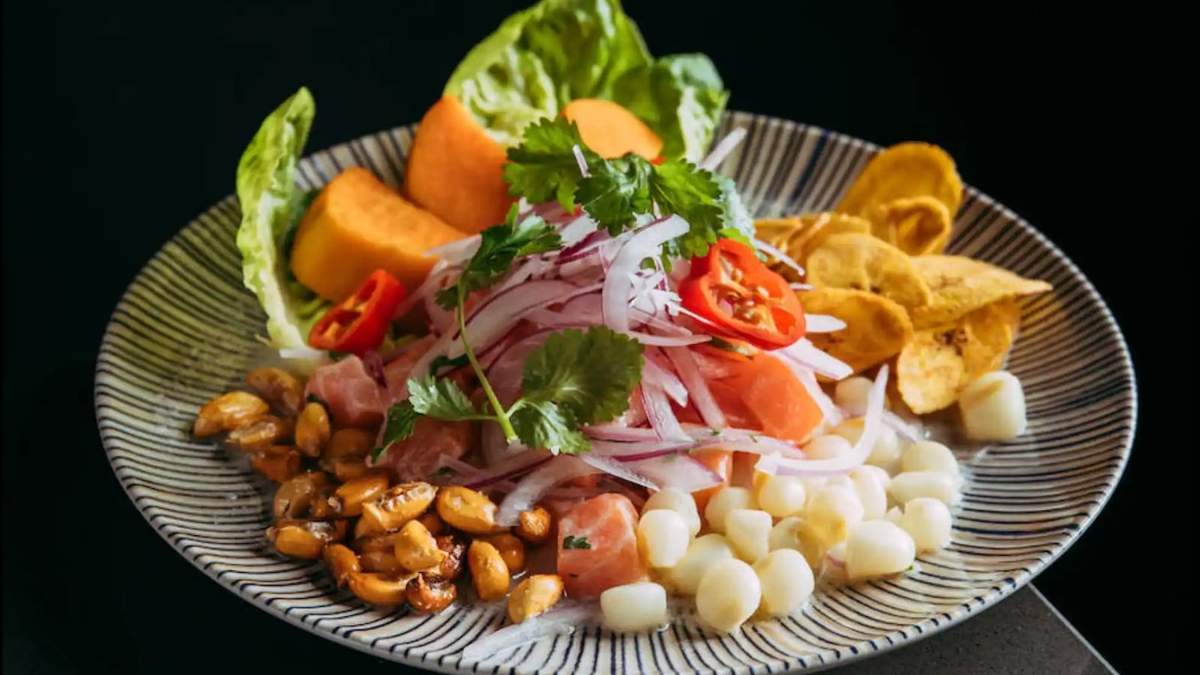 Ceviche peruano. Fuente: (Instagram).
