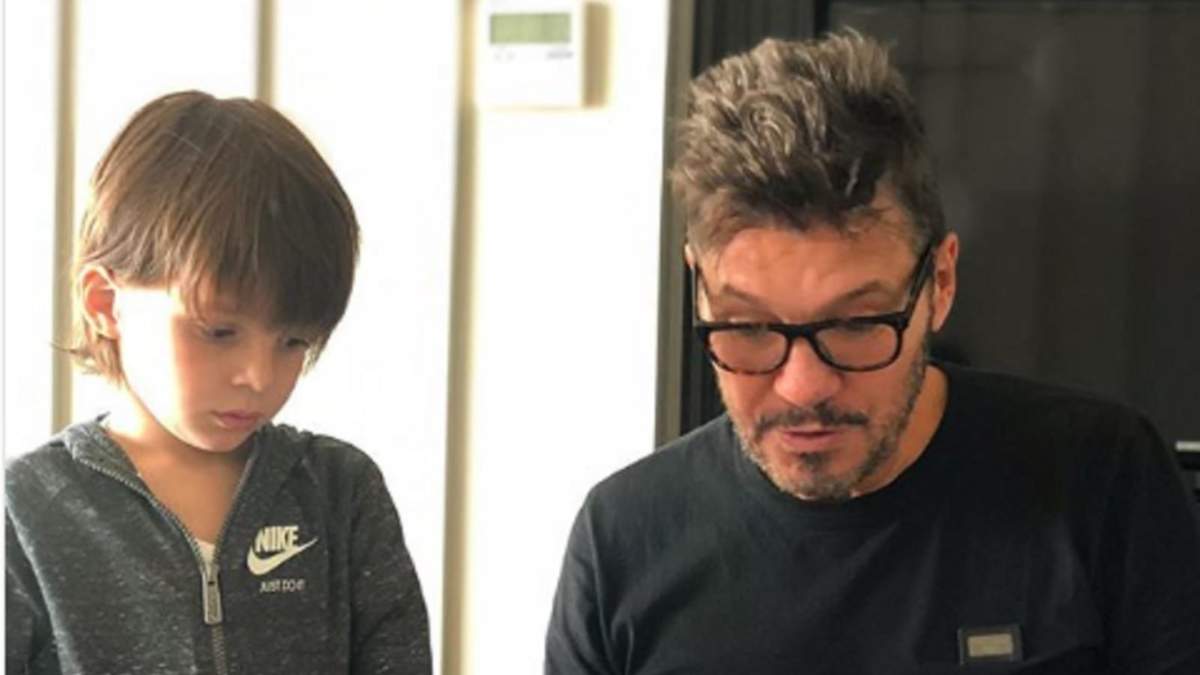 Lorenzo y Marcelo Tinelli. Fuente: (Instagram)