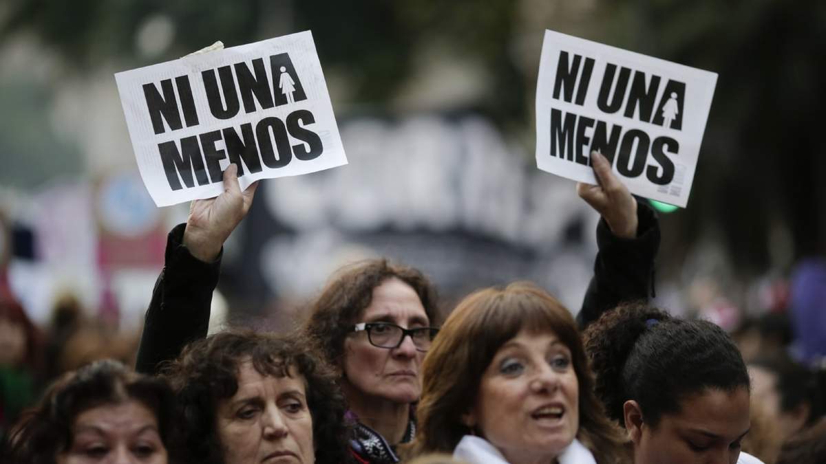 Movimiento Ni Una Menos. Foto: (Twitter)