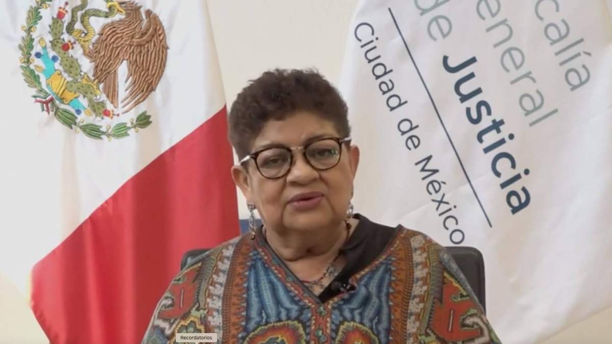 Ernestina Godoy, en su videomensaje