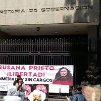 Protestan en nueve ciudades por la detención de la abogada Susana Prieto Terrazas