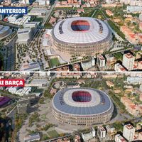 El Barcelona estará fuera del Camp Nou una temporada; jugará en el estadio Lluís Companys