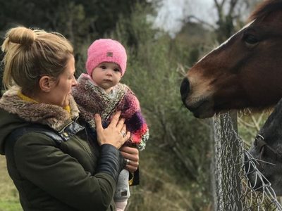 "Te celebro cada día": Eugenia Tobal retrató a Ema en una postal que se robó todas las miradas