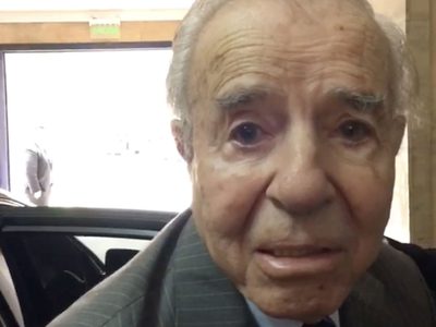 Tras días internado, dieron de alta a Menem