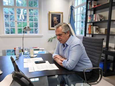Fernández recibió el apoyo del mandatario italiano, Giuseppe Conte, en la renegociación de la deuda