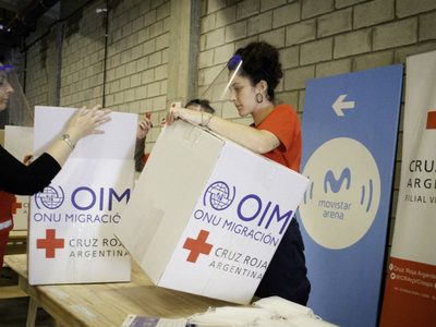 La Cruz Roja Argentina le donó equipos sanitarios al Gobierno Nacional