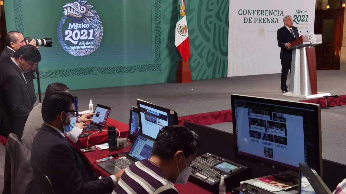Conferencia de prensa del presidente López Obrador