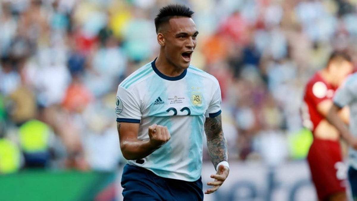 Lautaro Martínez. Fuente: (Twitter).