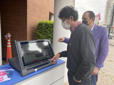 Elecciones municipales: dónde enseñan a utilizar la máquina con el sistema de boleta electrónica