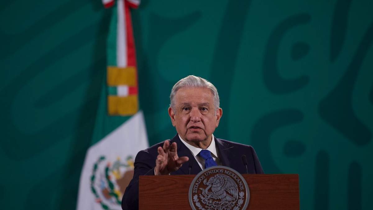 El presidente López Obrador