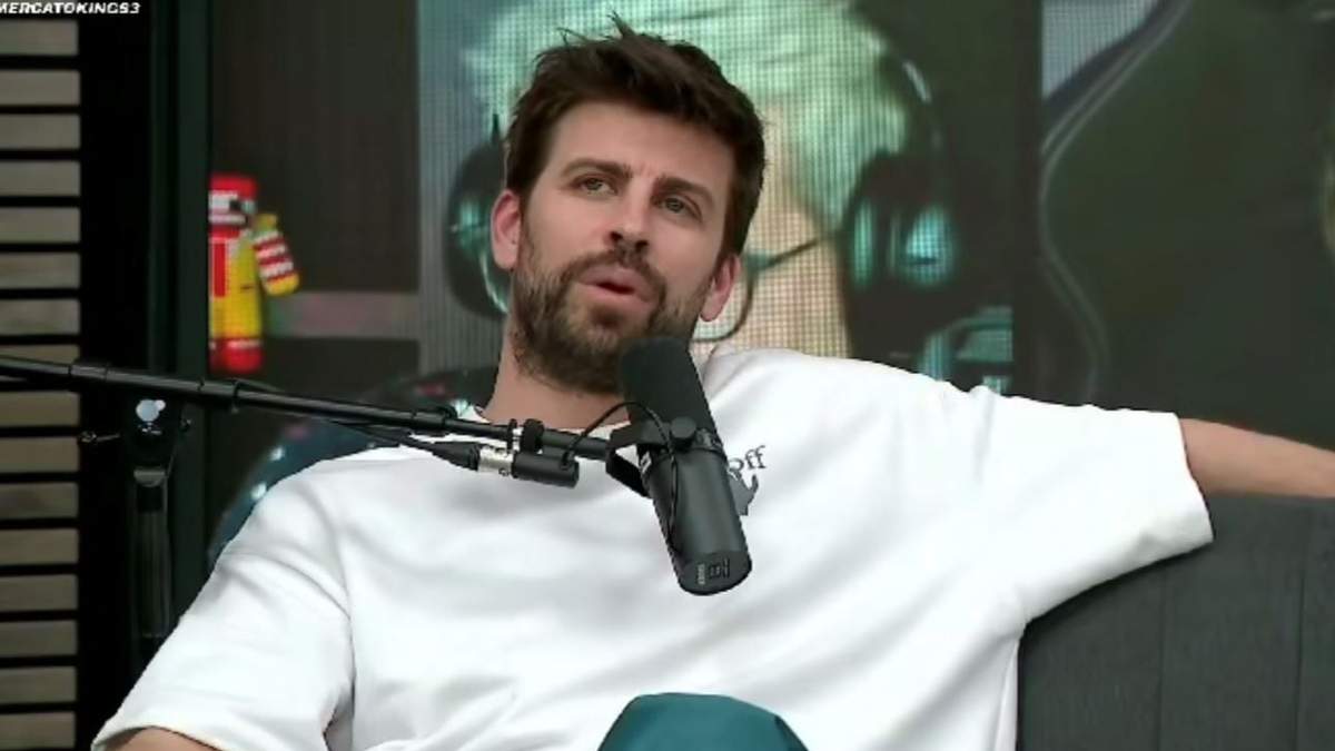 Gerard Piqué en la transmisión