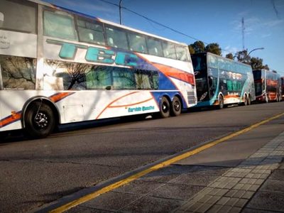 Caos en el centro de Neuquén: por qué los colectivos copan las calles