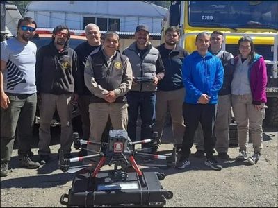 Tres nuevos drones trabajarán en la detección preventiva de incendios en el Parque Nacional Lanín