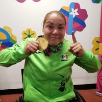 Rosa Guerrero, oro en lanzamiento de disco en los Parapanamericanos